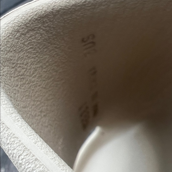 Yezzy Beige Slide Sandals kids 3 - Picture 5 of 9